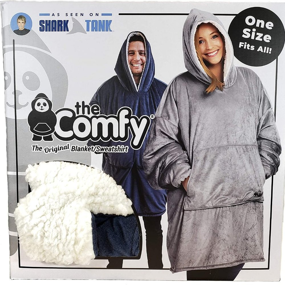 The Comfy Unisex Original Blanket Sweatshirt - Picture 6 of 7